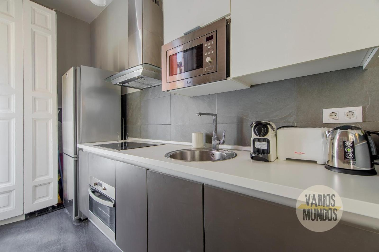 Great Apt Para 6Pax In The Heart Of Madrid Center Eksteriør bilde