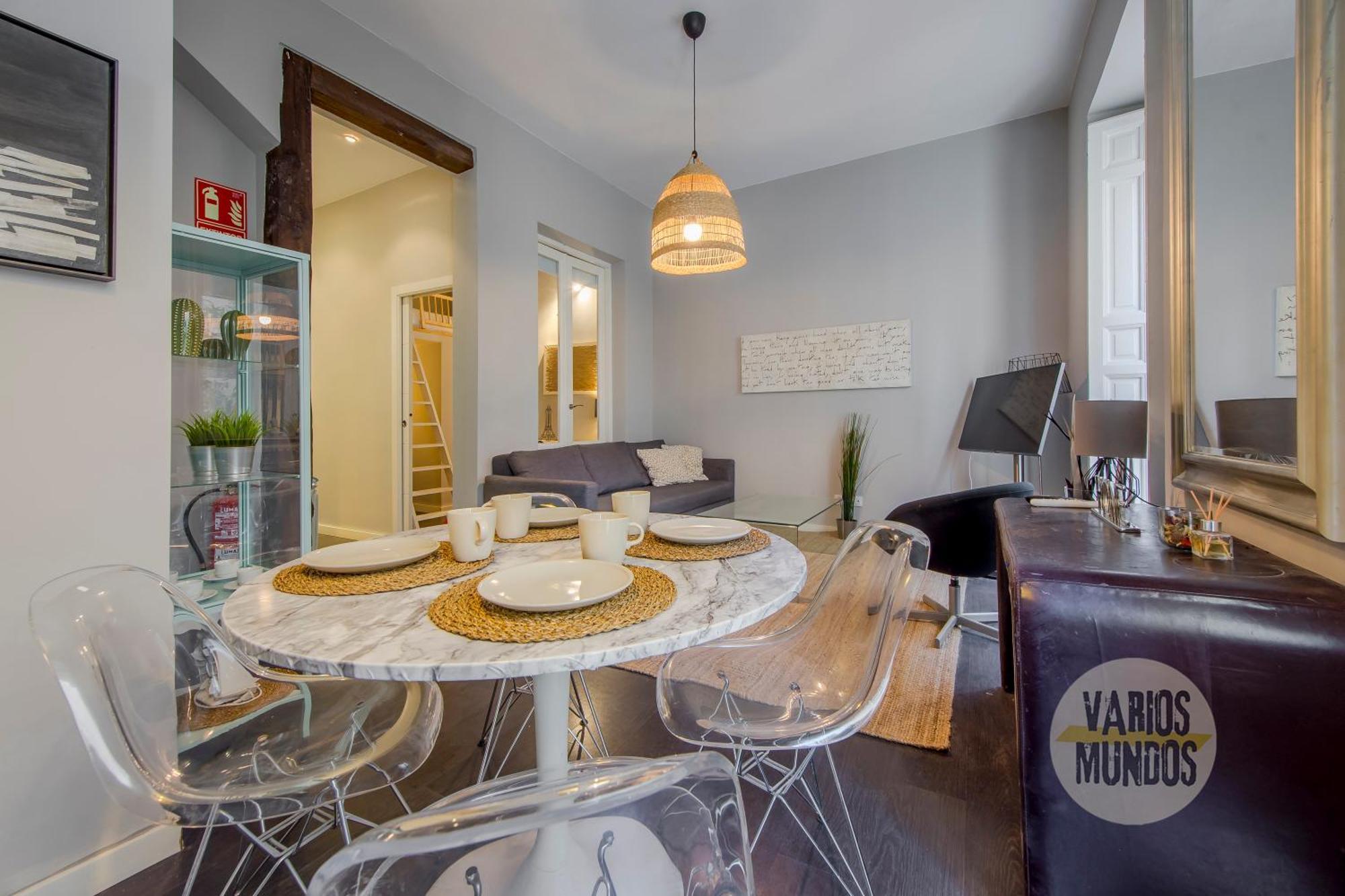 Great Apt Para 6Pax In The Heart Of Madrid Center Eksteriør bilde